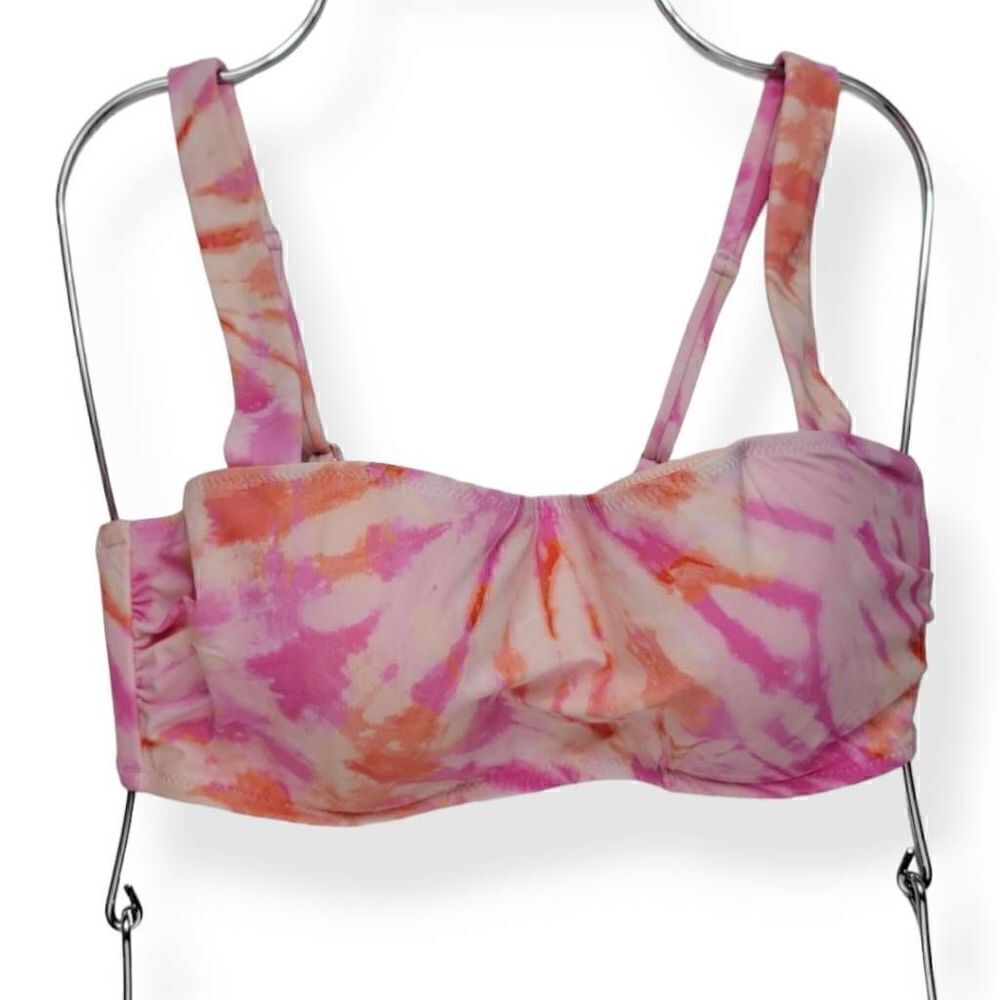 Shade & Shore Tie Dye Light Lift Bikini Top 34C